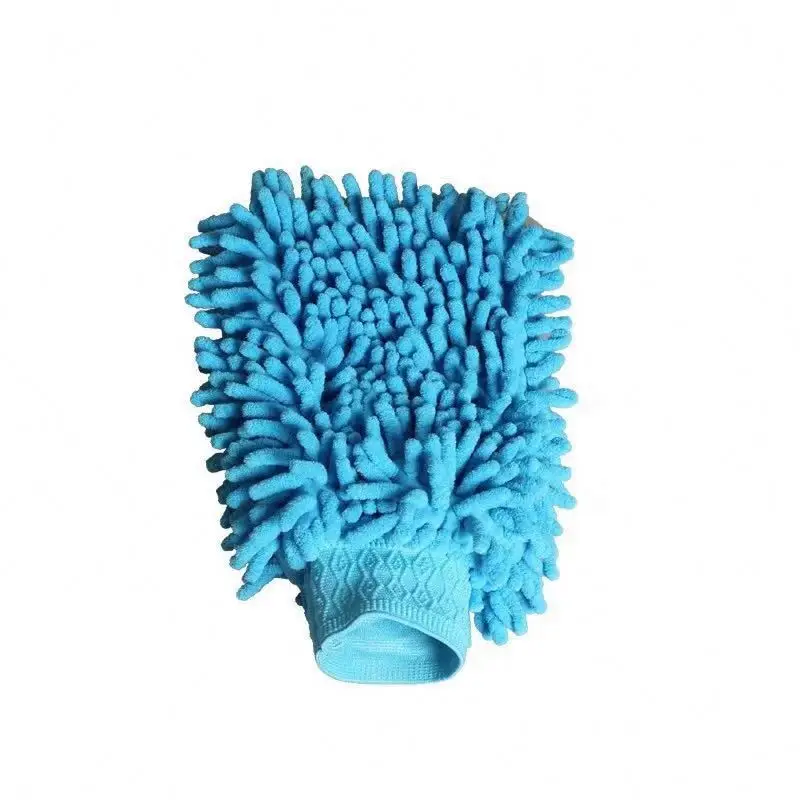 
2020 Amazon Hot Sell Soft Microfiber Chenille Mitt Car Wash Glove 