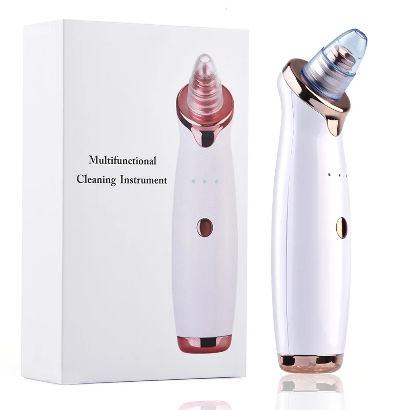 
Blackhead Remover Vacuum Pore Cleaner Face Deep Nose Cleaner T Zone Pore Acne Pimple Removal Vacuum Suction Facial Beauty Clean 