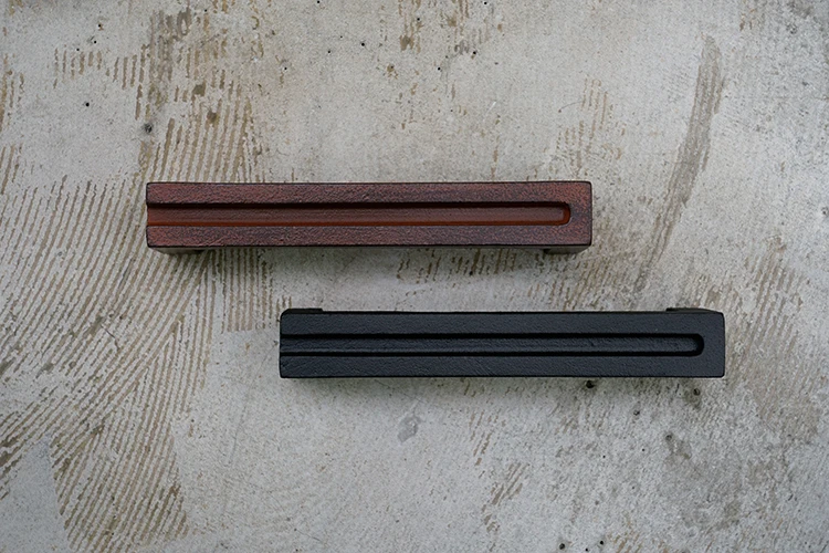 Gentle casting traditional craft custom sliding square door handle