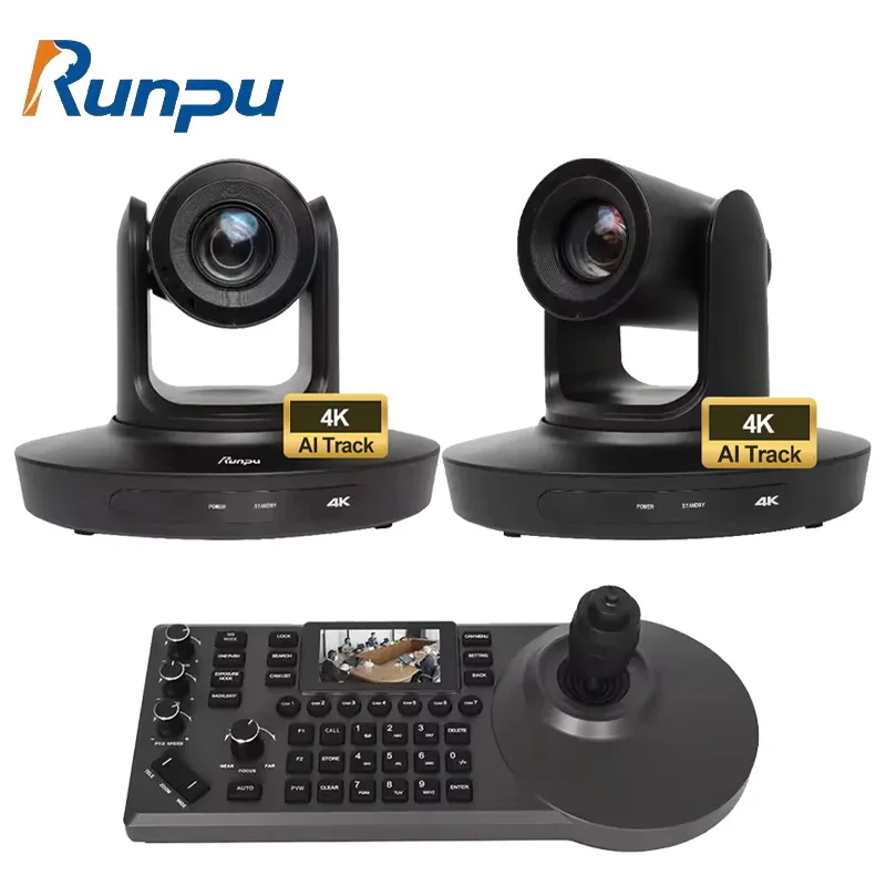 Runpu G40 горячее ТВ Радио Студия 4K 20X AI отслеживание PTZ оптическая Конференц-камера HD MI LAN USB3.0 POE с IP-джойстиком
