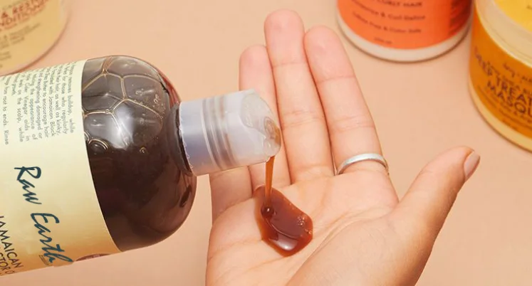 shea curly hair products private label Jamaica black caster oil ingredients moisture shampoo and conditioner