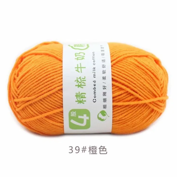 Manufactures 100% cotton yarn  for hand knitting yarn