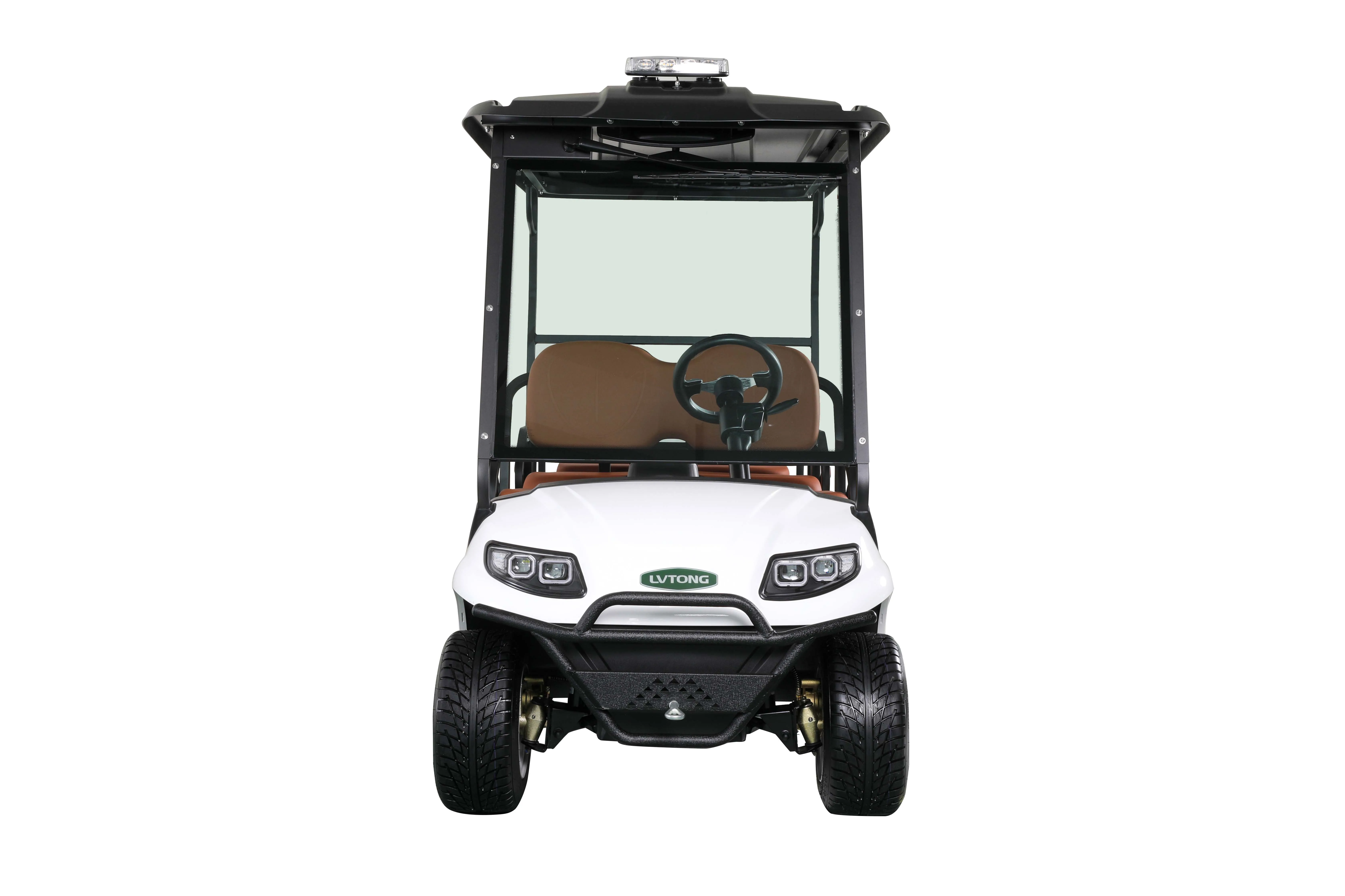 Electric 6-Seater Golf Cart with Cargo Box 5kw Motor 72v/48v Battery CE Certified