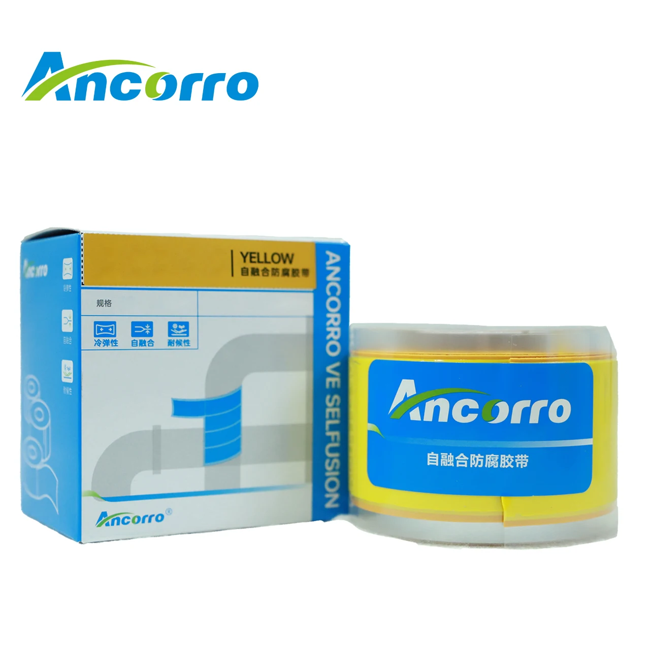 Желтый вискоэластичный SelFusion для газовой линии