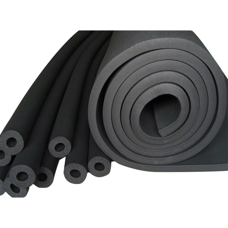 Best selling hot rubber foam rubber foam insulation air duct roll Soundproofing Rubber Foam