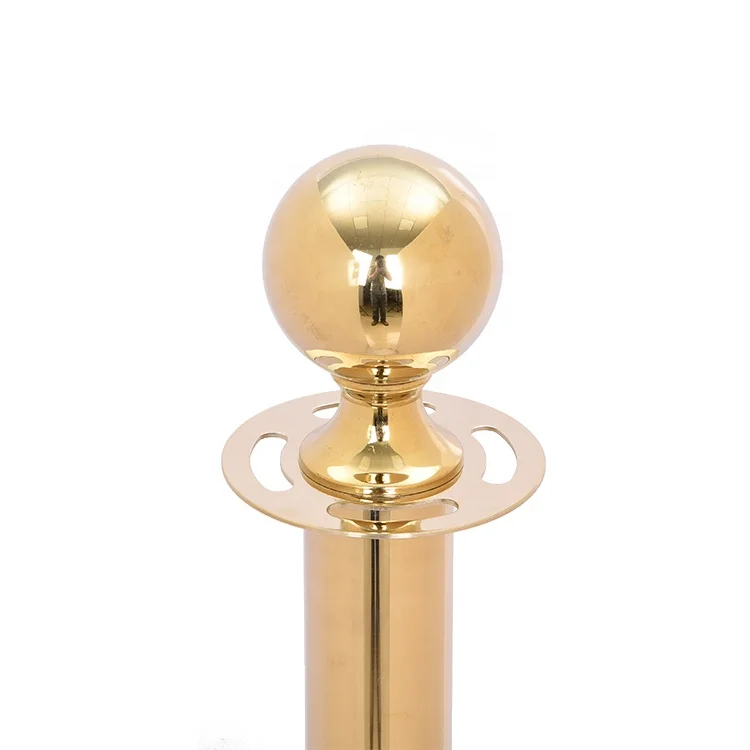 Wedding & Party Aisle Crowd Control Rope Queue Pole Barriers