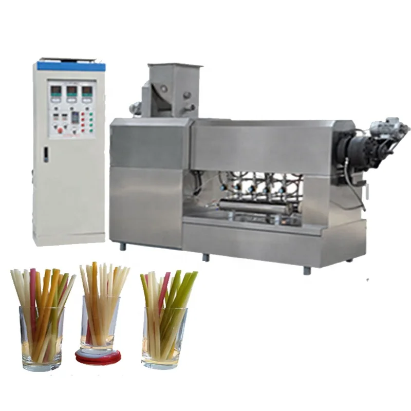 
Food grade sraw pasta making machinery / pasta straw drink tube processing line 