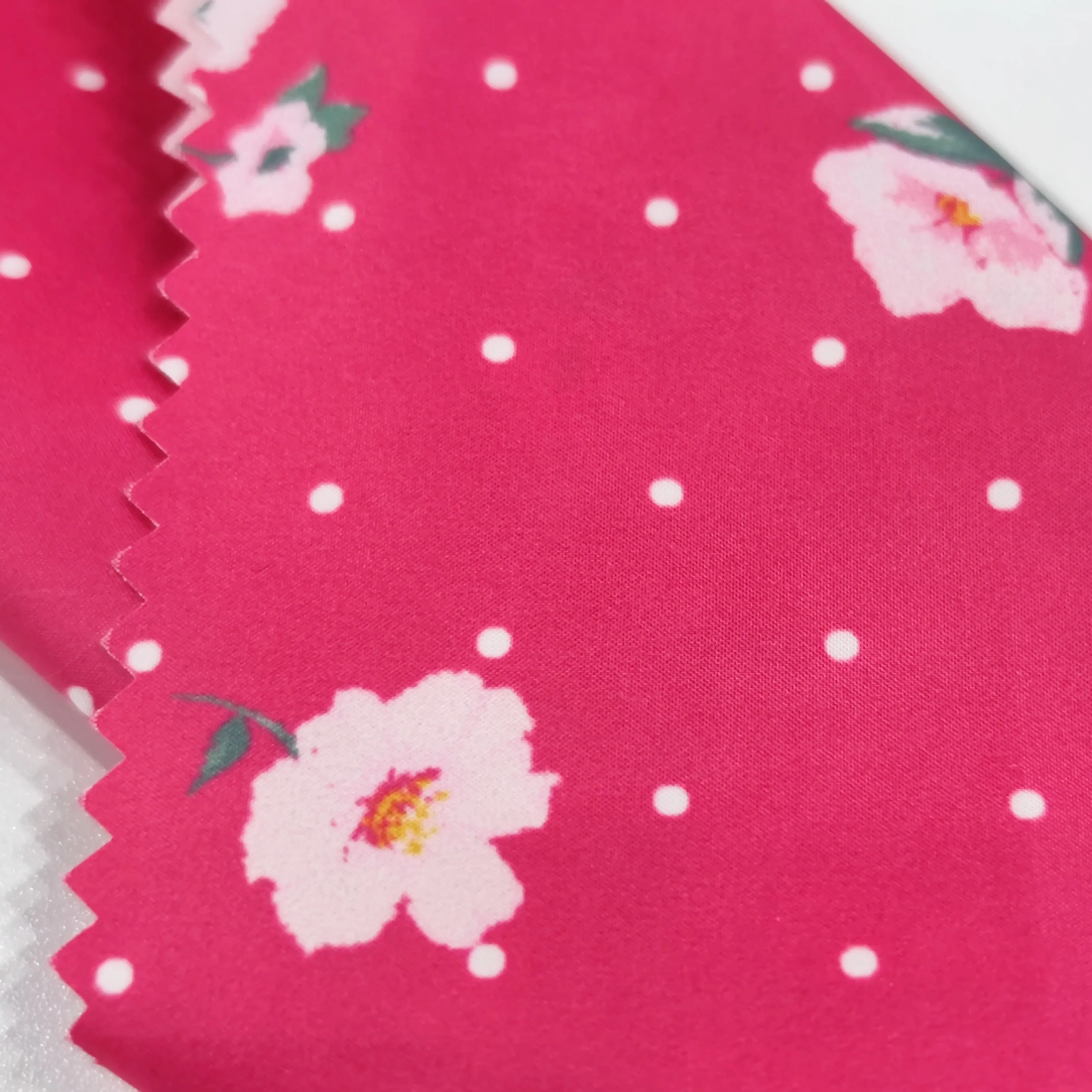 Customized 300T 100% Polyester Printing Waterproof Lining Silk pongee Taffeta Lining Fabric for Dress, Jacket