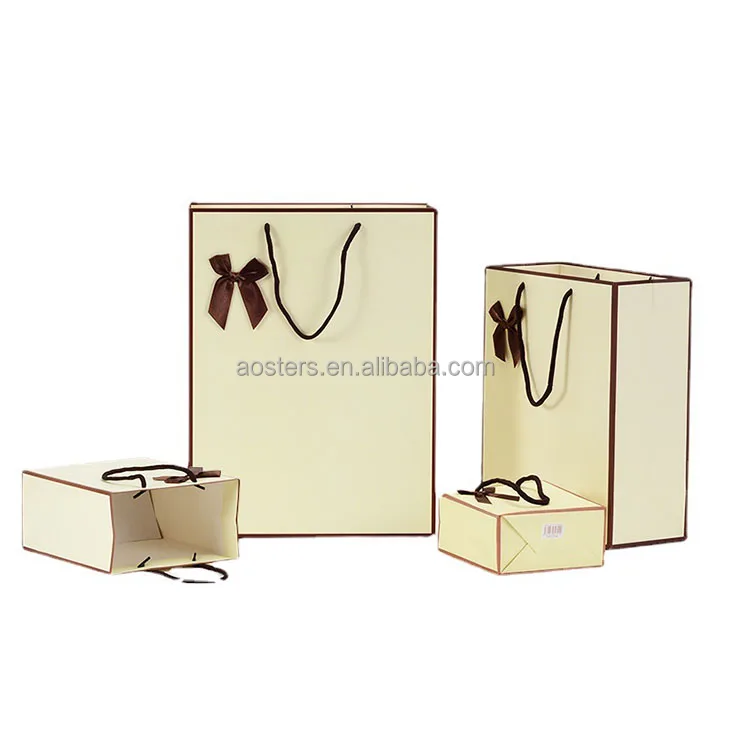 Most Popular shopping packaging bag custom kraft paper bag perfume paper bags for clothes