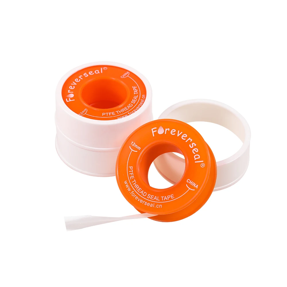 12mm*0.1mm*10m Tape  Ptfe Taflon Thread Seal Tape Customized Spool Tape For Water Pipe