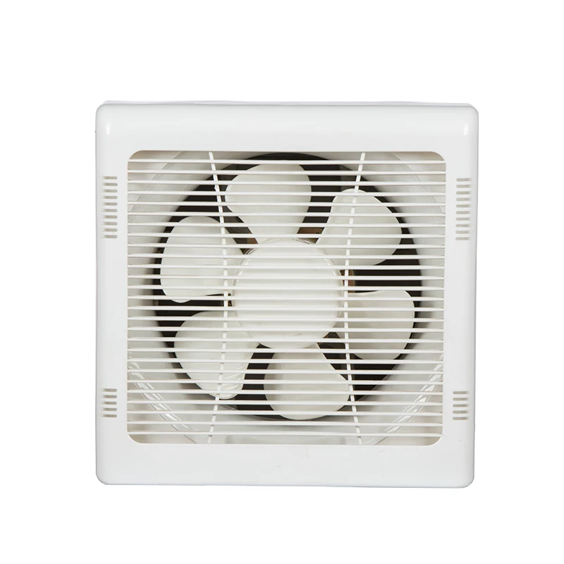 6 8 10 12 Inch Wall Mounted Window Shutter Ventilating Exhaust Fan For Kitchen