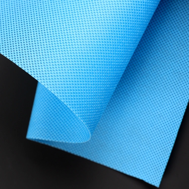 
China Spunbond PP Non-woven Xmas Gift Present Bag Fabric S SS Nonwoven Fabric Material Rolls Factory Supplier for Shopping Bags 