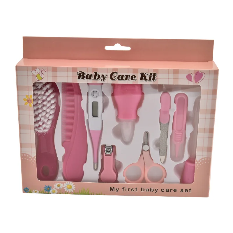 Newborn baby nail care cosmetology kit, baby nail clipper set baby product