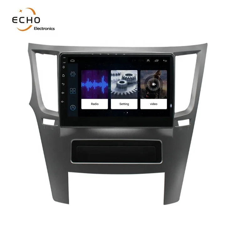 9 Inch Android Car Radio Video DVD Multimedia W/ GPS Navigation DSP Car Player For Subaru Legacy Outback 2009 - 2016 Use