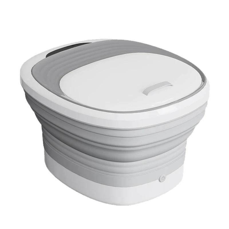 New Portable foldable infrared shiatsu reflexology foot massage electric heat bubble bath massager foot spa bath massager