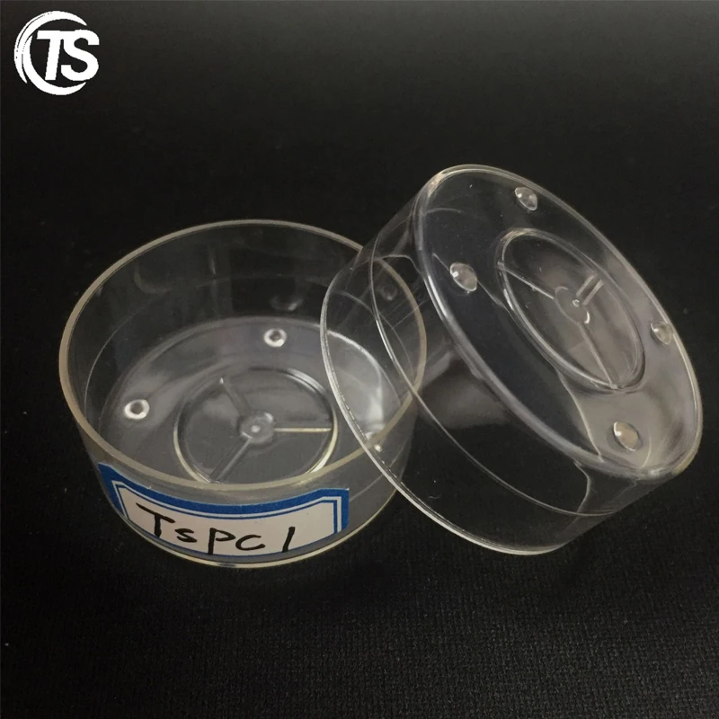 Wholesale customized tealight candle in clear round cups factory tealight candle cup mold