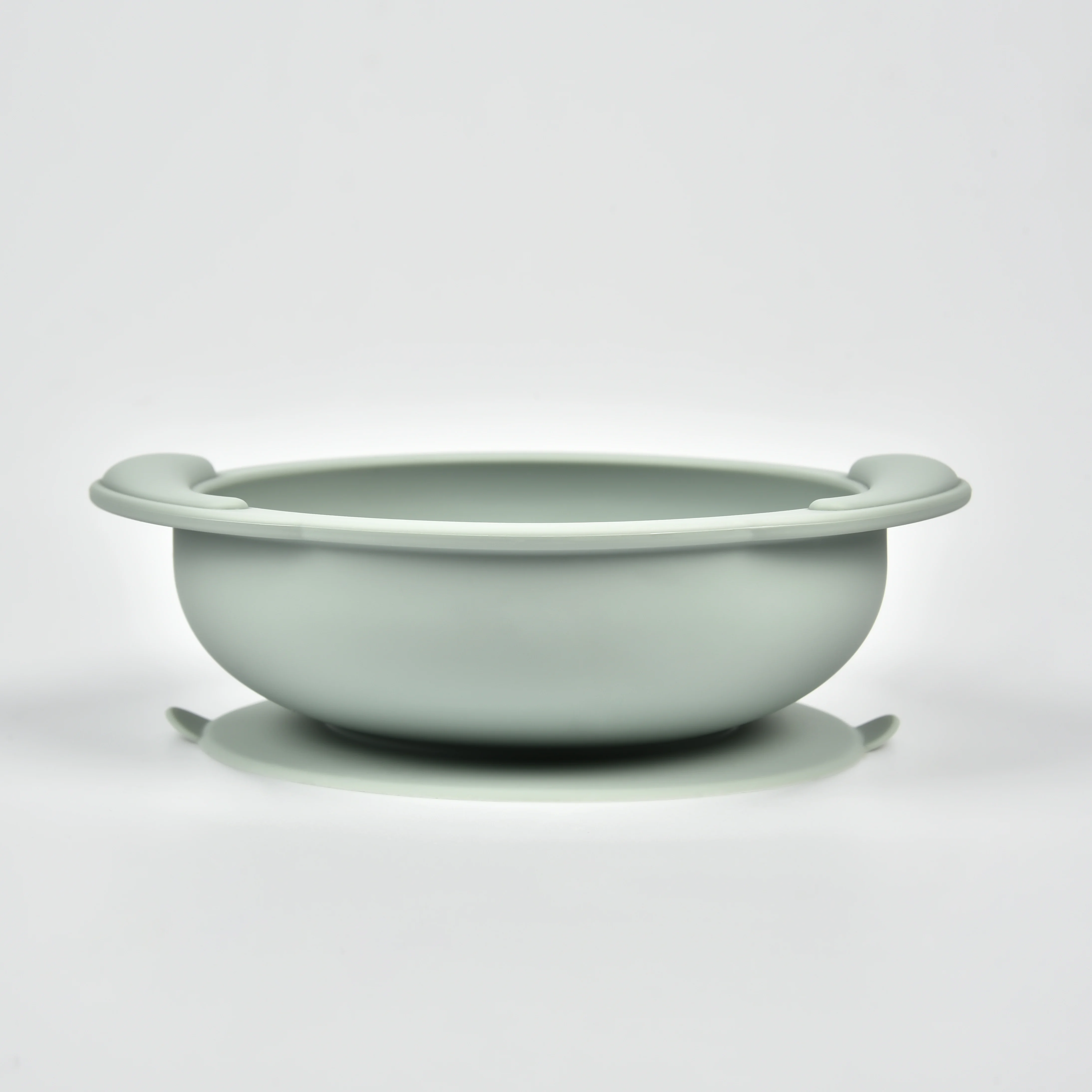 Silicone Tableware Non-toxic Strong Suction Bowl Spoon Fork Set Feeding Baby Silicone Bowl And Plate Supplies