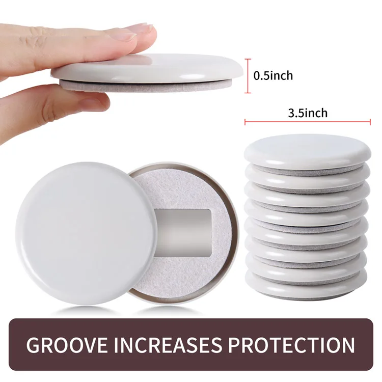 Durable Adhesive  Furniture Glider Slider Anti Fatigue Floor Pad anti scratch floor protectors for chair legs