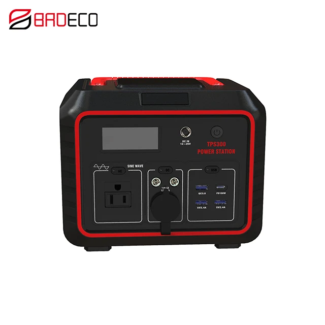 300W Portable Power Station 20Ah Portable Power Pack Lithium Battery Bank Energy Storage System