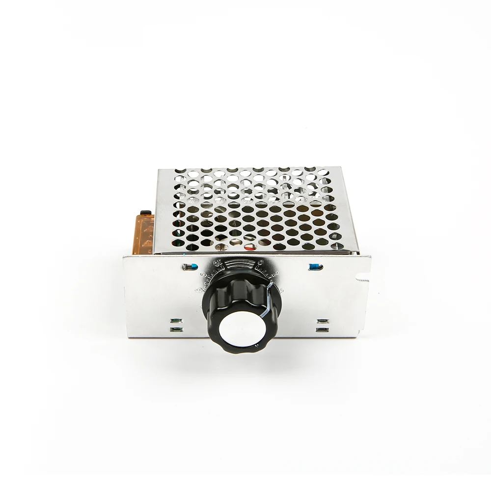 Ac Motor 4000W Imported High-Power Thyristor Electronic Voltage Regulator Dimming Speed Regulation 220V