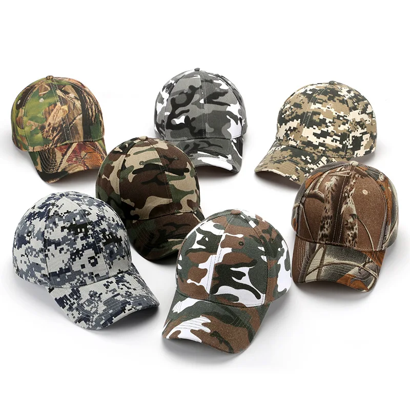 Wholesale Camouflage Baseball Caps, Camouflage Caps, Customized Camouflage Tactical Caps