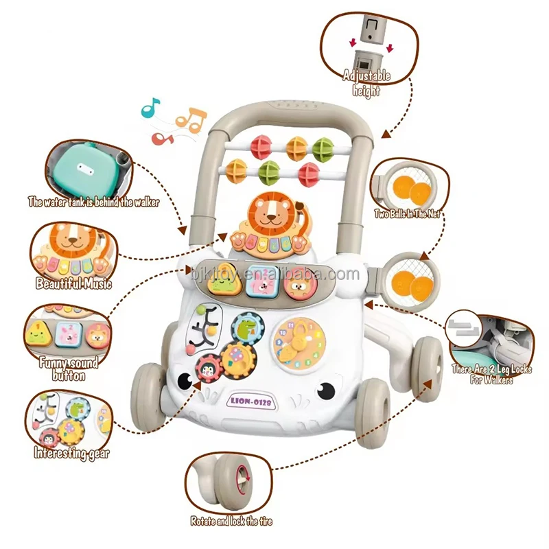 Cheap Price Babies Walkers Factory Multi Function Baby Walker Trainer New Model Cheap Baby Walker