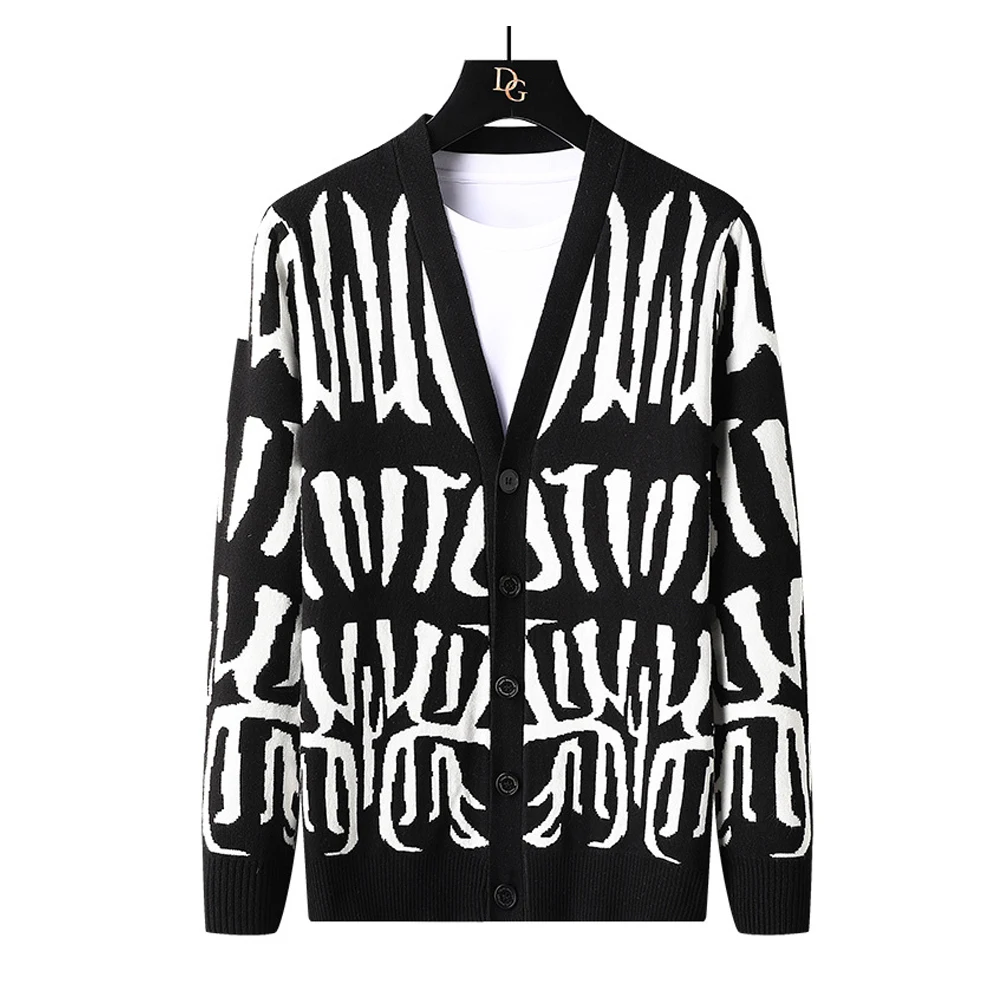 Новинка от Amazon, Модный высококачественный кашемировый вязаный жилет, толстовки, мужской свитер