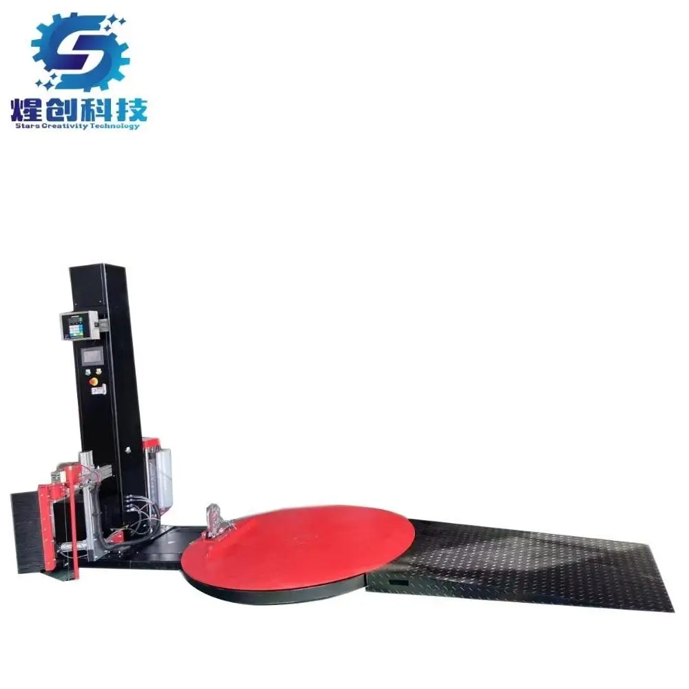 Automatic Pallet Stretch Wrapper Automatic Pallet Plastic Film Stretch Wrapper Mach Wrapper Film Shrink Wrap Pallet Wrapping Mac