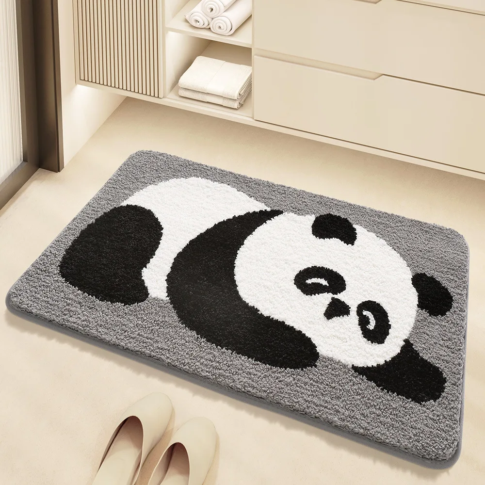 Customized Animal Floor Mat Dog Cat Deer Non-slip Super Microfiber Bath Mats Cartoon Gate Pad