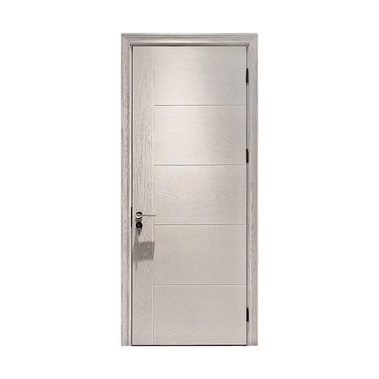 China factory supply new design composite solid wood casement door residential soundproof wooden doors