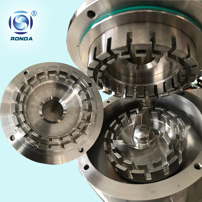 JRL sanitary SS316 material single stage homogeneous emulsion pump for soybean milk, ointment, pigment, etc.