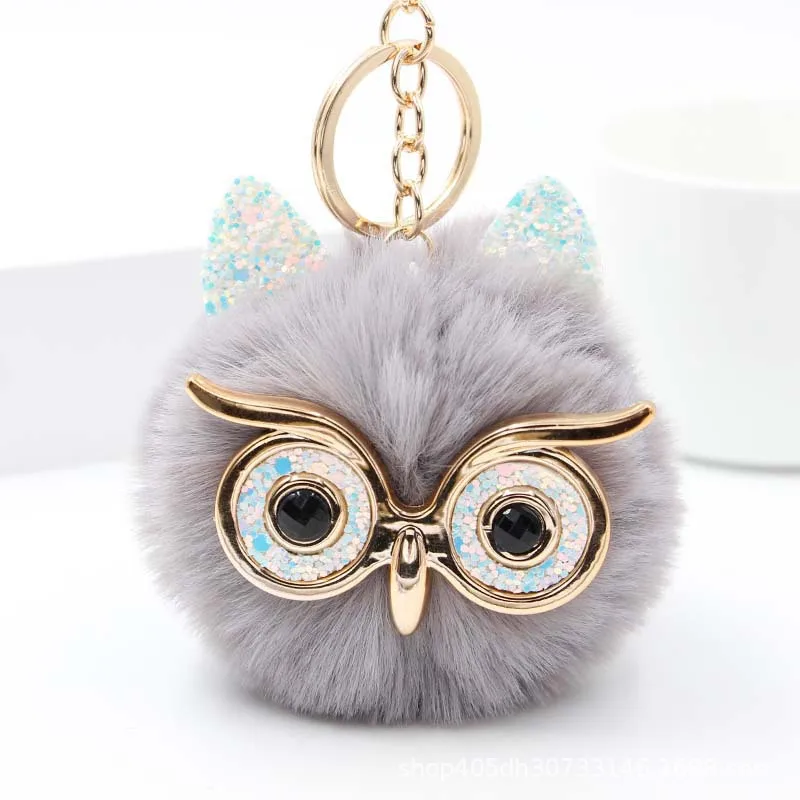 Manufacturers wholesale cute key chain personalized custom cartoon kawaii plush keychain