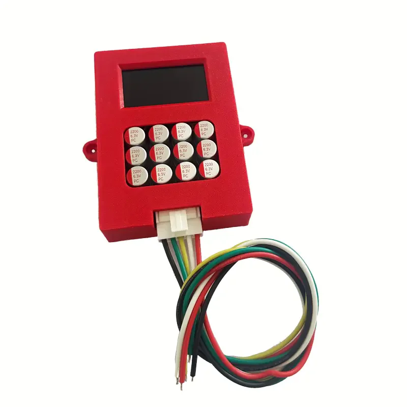 New Design Car Audio Car Starter LiFePO4 4S 5A Active Balancer Board  Capacitor With Display And Plastic Case