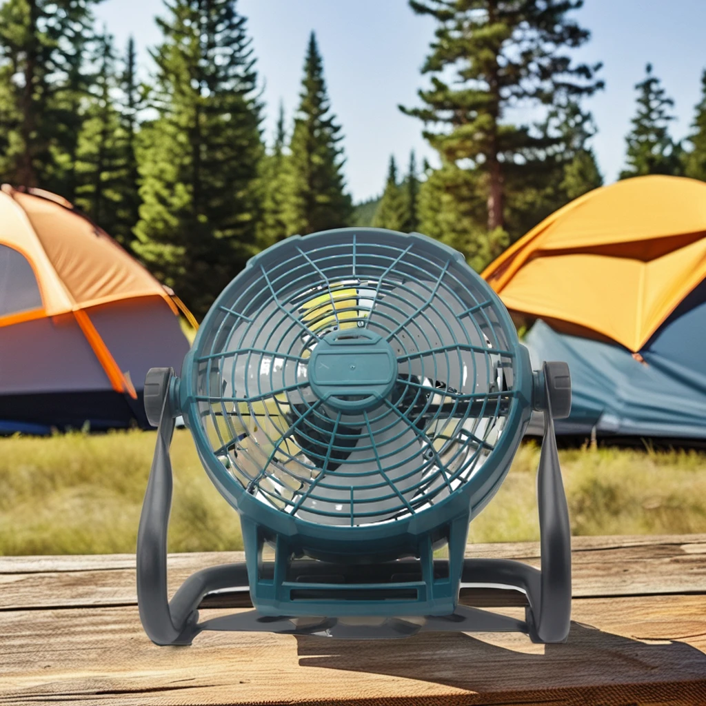 Custom Wholesale 21V Table  Solar Power  Battery Low Noise Rechargeable Electric Lithium Fan