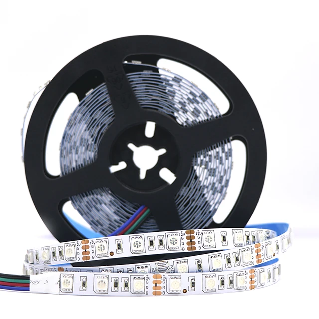 RGB Светодиодная лента SMD5050 5 м Пульт дистанционного управления USB 12 В 24 спальня ТВ подсветка компьютера окружающая Bluetooth