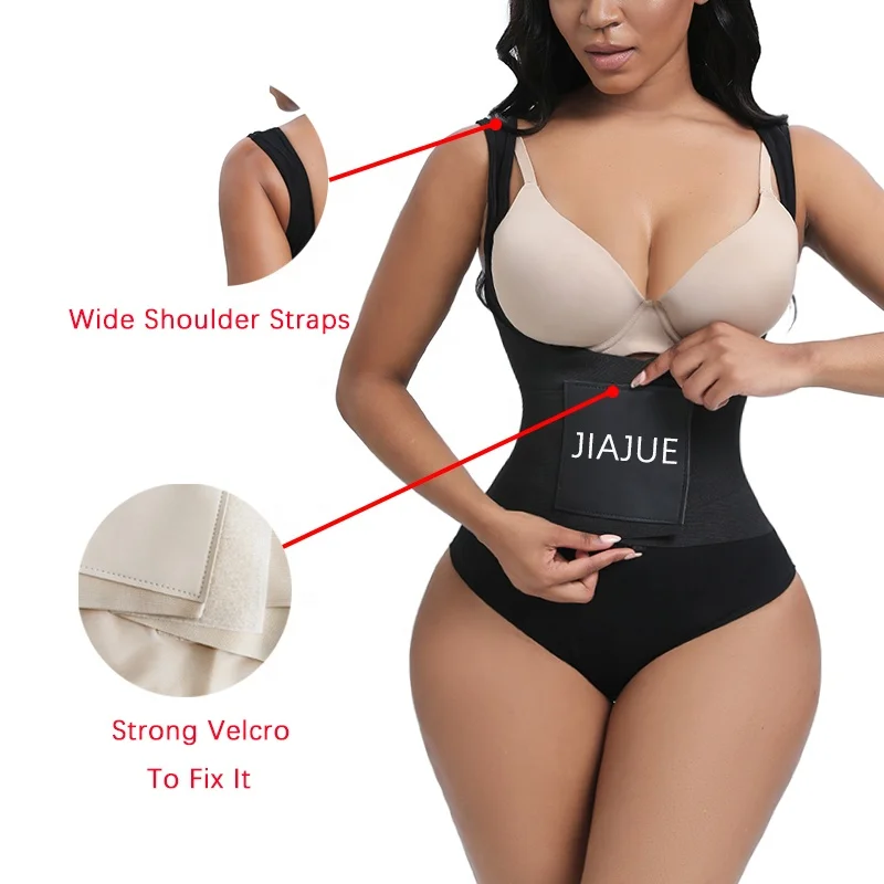 Powernet Fabric Waist Trainer Shaper Tummy Tuck Shapewear Waist Cincher Belt Waist Slimming Bodysuit Colombian Girdles Corset