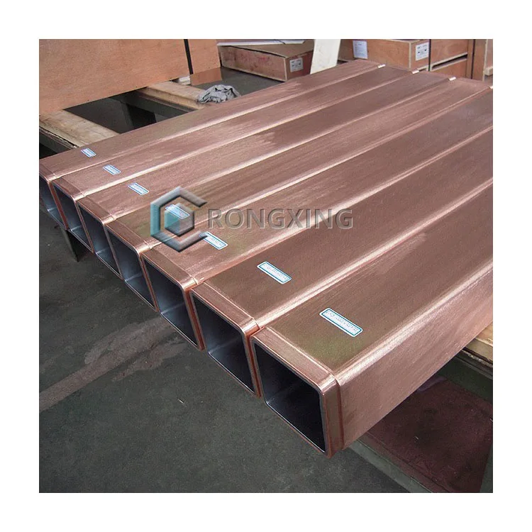 160x160x800mm R4m R6m Crystallizer Copper Mould Tube Price