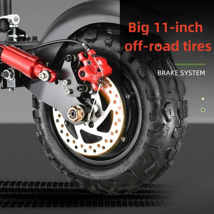 The United States European warehouse electronic scooter  two wheels 48V21ah lithium battery 11 inch tires