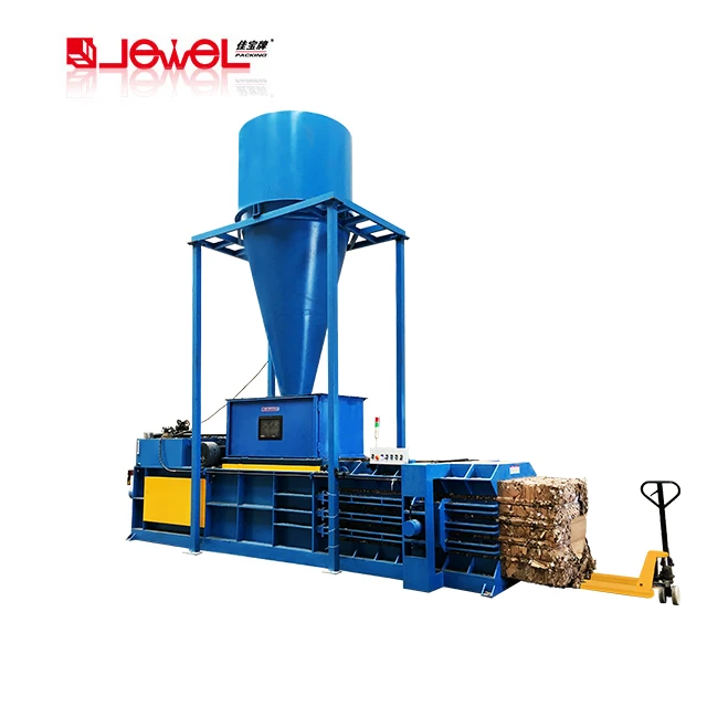 Hot selling Semi-Automatic Press scrap of waste paper Baler