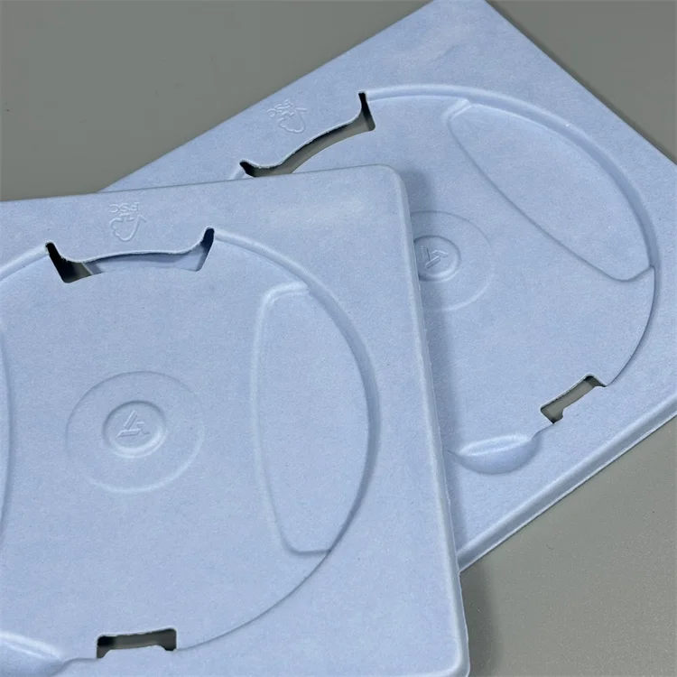 Pulp Mold Disc DVD Disc Holder Home Movie CD Inside Music Album VCD Cardboard Paper Tray