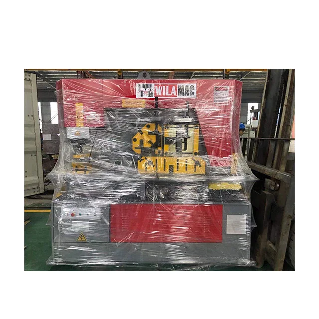 hydraulic ironworker machine, 60T,90T and 120T machine for bending, cutting and punching multi function ironworker