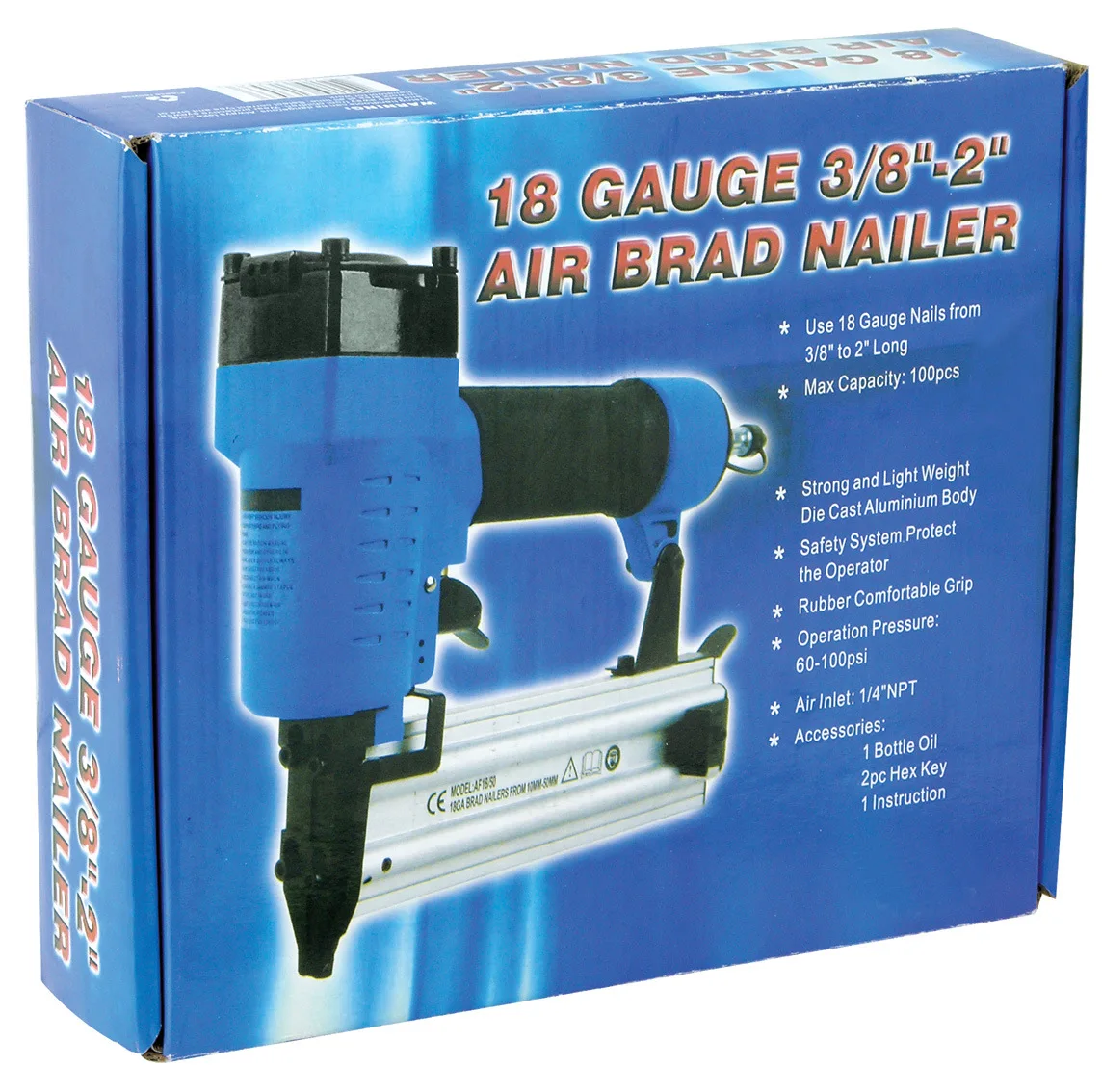 Professional pneumatic tools with air compressor work woodworking F50 straight nail gun Gas nail gun