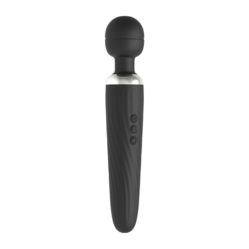 Both flirting and massage are rechargeable and waterproof, convenient to carry multi-functional fun AV stick outdoors