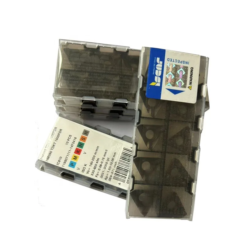HM390 TDKT1505PDR IC810 IC808 cnc твердосплавная вставка из нержавеющей стали железная фрезерная CNC оригинальная пластина iscars
