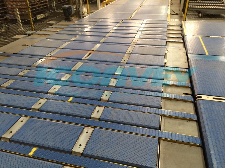 Modular Belt Corrugating Conveyor Modular Conveyor for Corrugated Cardboard Industry
