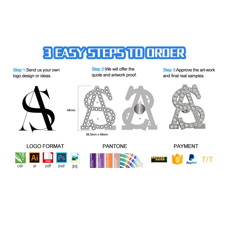 Wholesale Free Design Customized Corporate Pins Soft Hard Enamel Colored Smooth Metal Logo Badges Brooch Pin For Caps