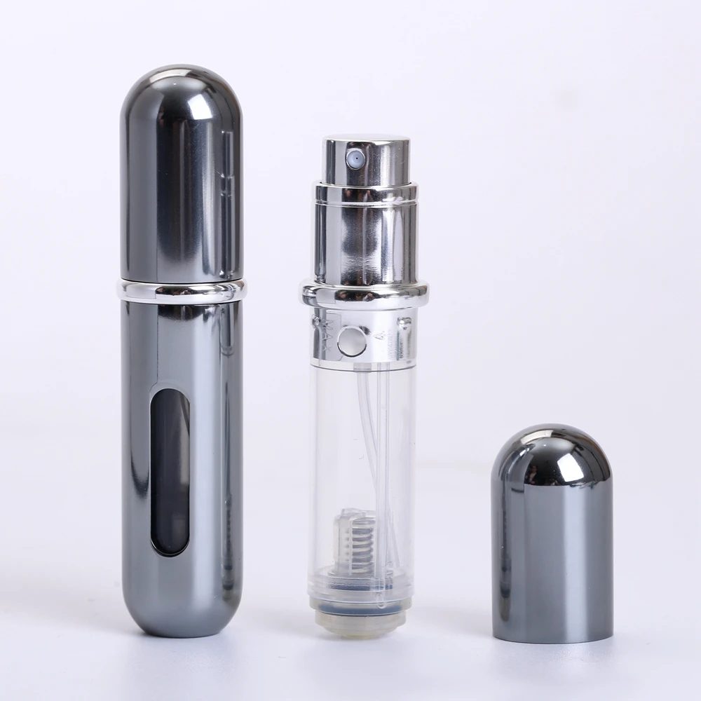 5 мл Легкий в путешествии набор алюминиевых парфюмерных распылителей