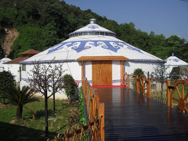 50 square meters luxury yurt tent