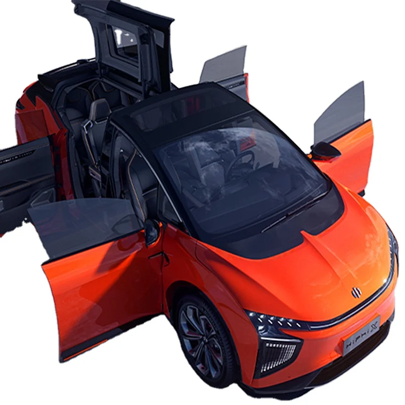 Made in China intelligent HiPhi X non-touch enter 7-door EV vehicle luxurious SUV auto car