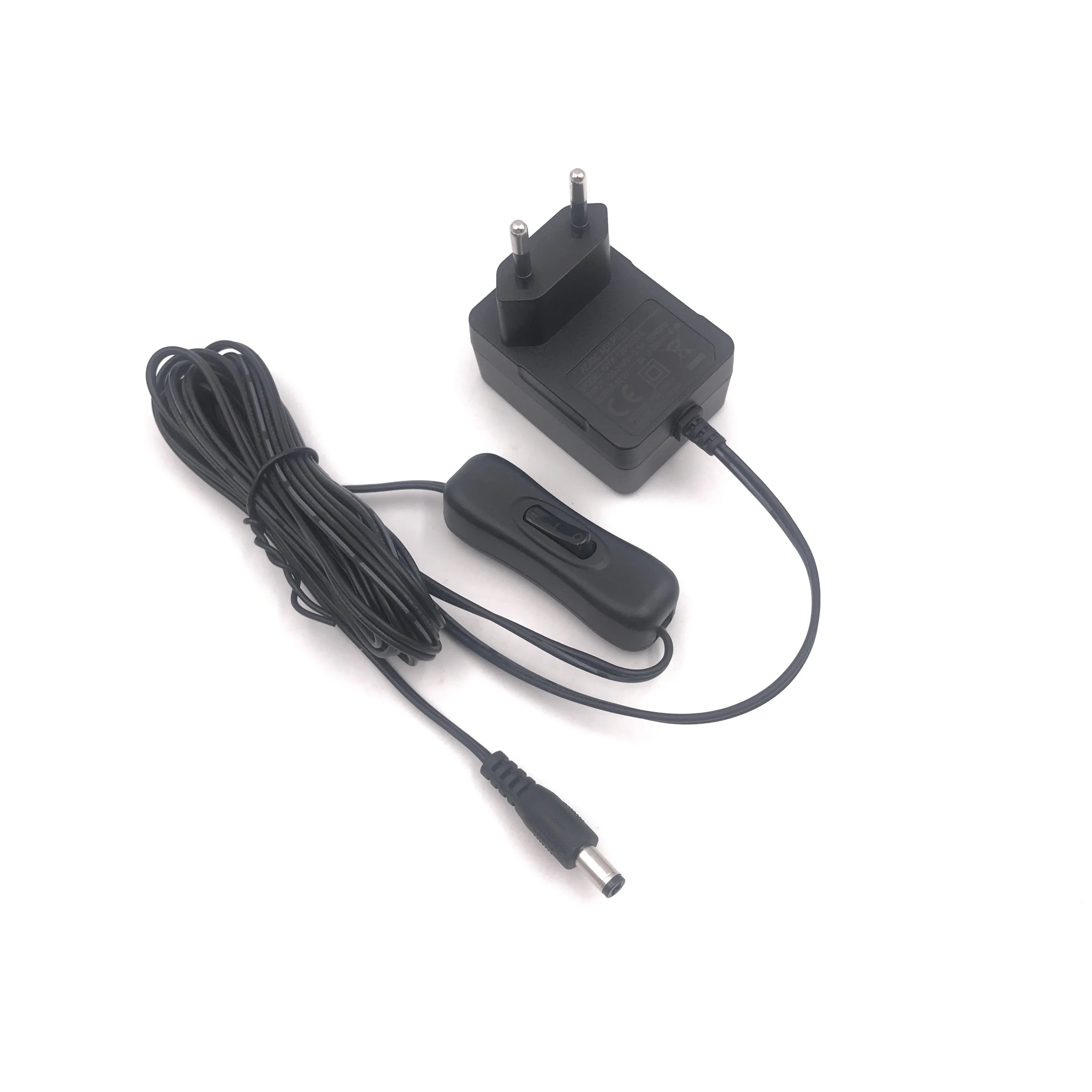 Free Sample 5V 6V 8V 9V 12V 15V 16V 18V 19V 24V 600MA 1A Adaptor AC/DC Power Adapters Switching Power Supply